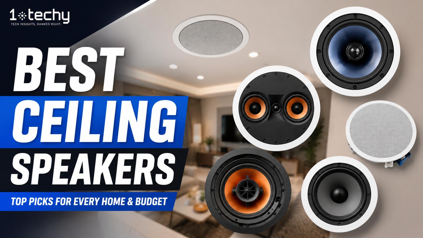 Best Ceiling Speakers