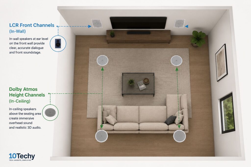 In-Wall vs. In-Ceiling Speakers: Which Should You Choose?