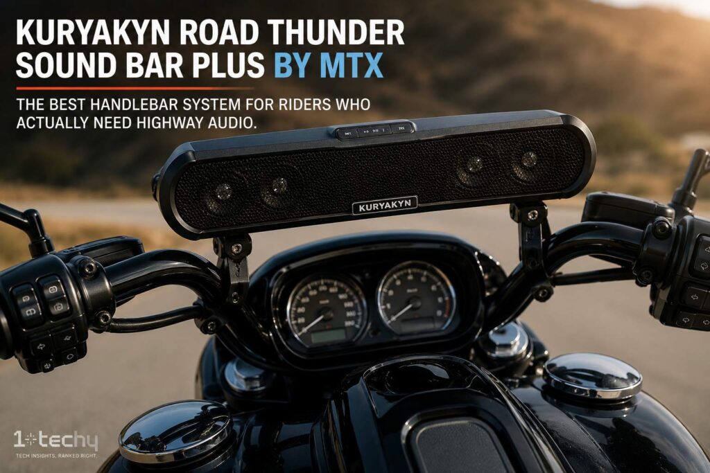 Kuryakyn Road Thunder Sound Bar Plus by MTX
