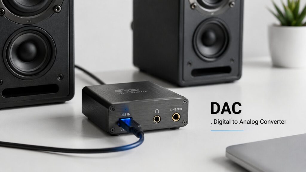 What Each Component The DAC Actually Does